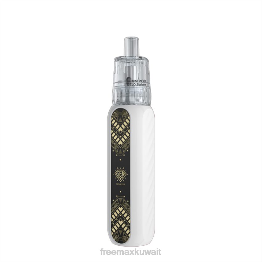 FreeMAX GEMM طقم مود 25 واط أبيض 806D11 - FreeMAX Vape Kit
