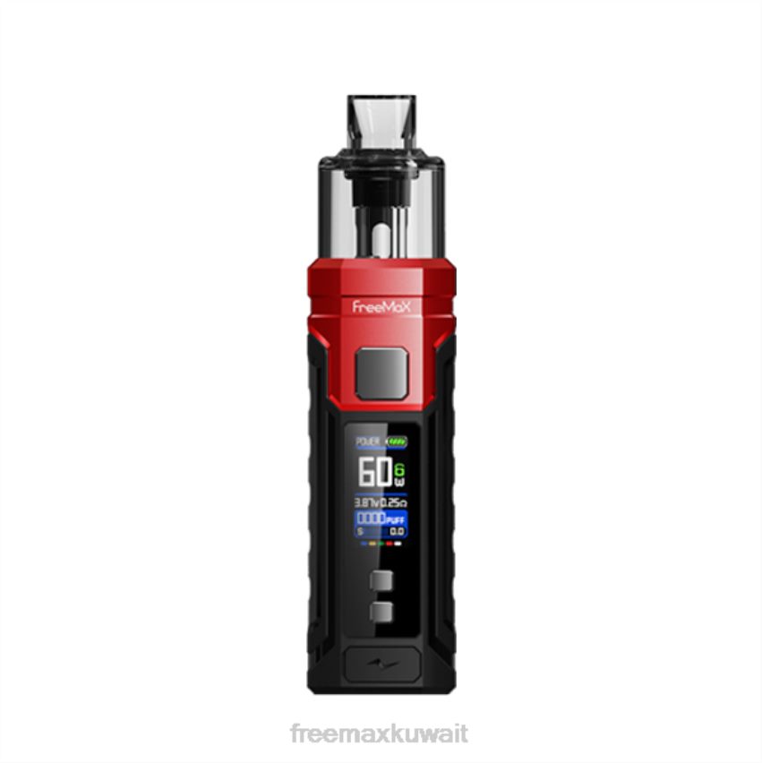 FreeMAX MARVOS طقم 60 واط أحمر أسود 806D52 - FreeMAX Flavormax