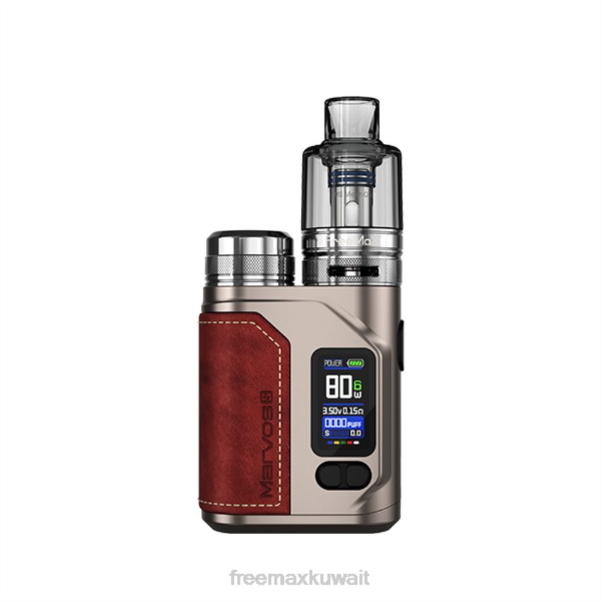 FreeMAX MARVOS طقم 80 واط أحمر معدني 806D37 - FreeMAX Kuwait