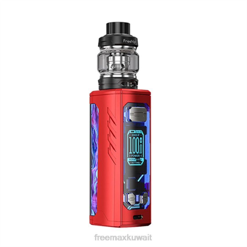 FreeMAX MAXUS طقم منفرد 100 واط أحمر 806D156 - FreeMAX Review