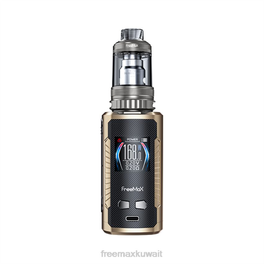 FreeMAX MAXUS مجموعة ماكس برو 168 واط 2 مل ذهب 806D127 - FreeMAX Kuwait