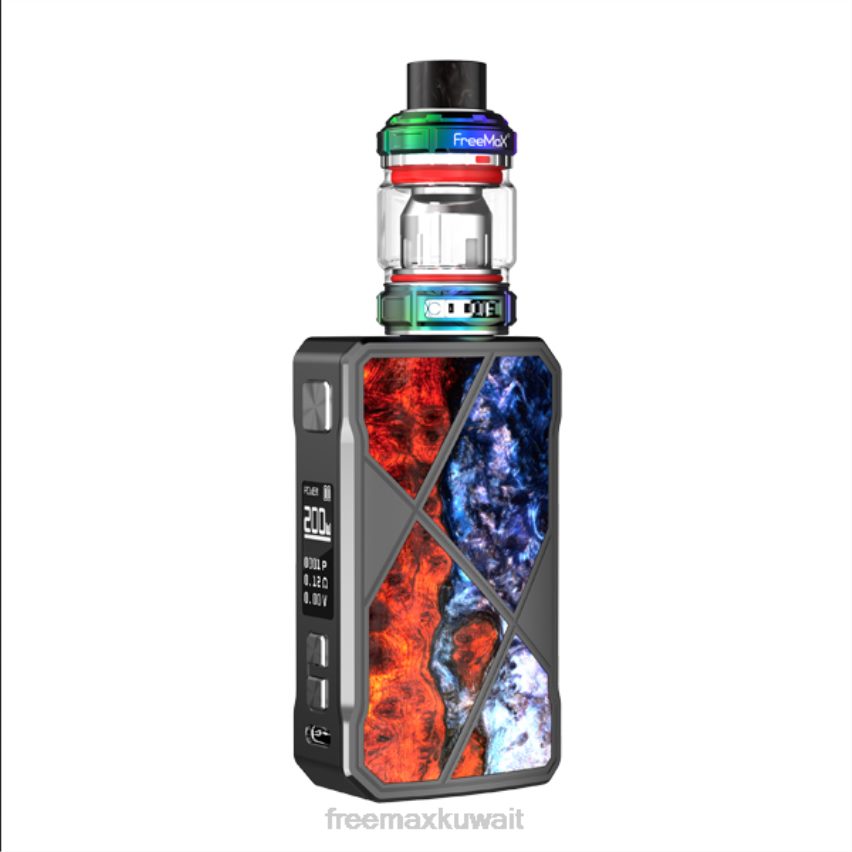 FreeMAX MAXUS طقم 200 واط الأزرق البرتقالي 806D1 - FreeMAX Vape Kit