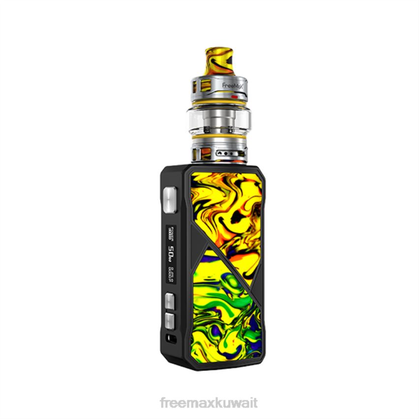 FreeMAX MAXUS طقم 50 واط أصفر 806D67 - FreeMAX Kuwait
