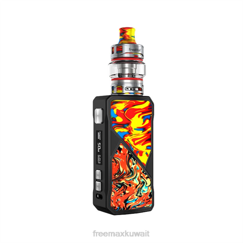 FreeMAX MAXUS طقم 50 واط البرتقالي 806D68 - FreeMAX Vape Kuwait