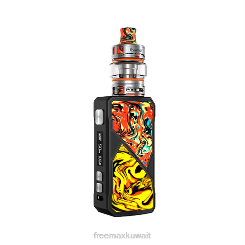 FreeMAX MAXUS طقم 50 واط اصفر برتقالي 806D70 - FreeMAX Vape Price